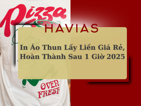 In Áo Thun Lấy Liền Giá Rẻ, Hoàn Thành Sau 1 Giờ 2025