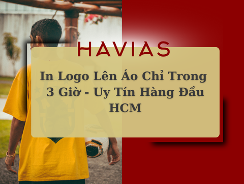 In Logo Lên Áo Chỉ Trong 3 Giờ - Uy Tín Hàng Đầu HCM