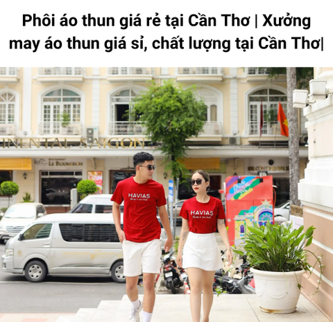 Phôi áo thun giá rẻ tại Cần Thơ | Xưởng may áo thun giá sỉ, chất lượng tại Cần Thơ|
