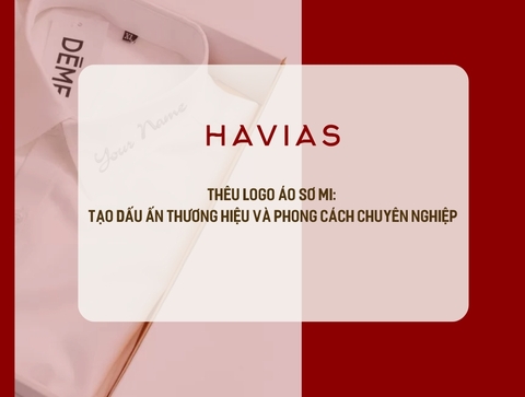 Thêu Logo Áo Sơ Mi: Tạo Dấu Ấn Thương Hiệu và Phong Cách Chuyên Nghiệp
