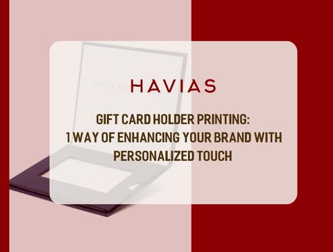 Gift Card Holder Printing: 1 Way of Enhancing Your Brand with Personalized Touch