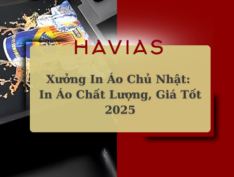 Xưởng In Áo Chủ Nhật: In Áo Chất Lượng, Giá Tốt 2025