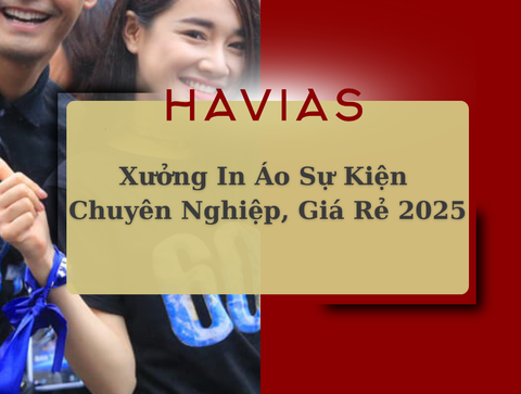 Xưởng In Áo Sự Kiện Chuyên Nghiệp, Giá Rẻ 2025