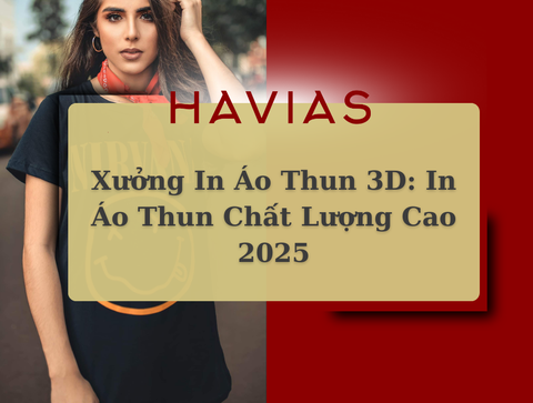 Xưởng In Áo Thun 3D: In Áo Thun Chất Lượng Cao 2025