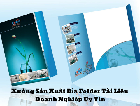 Xưởng Sản Xuất Bìa Folder Tài Liệu Doanh Nghiệp Uy Tín