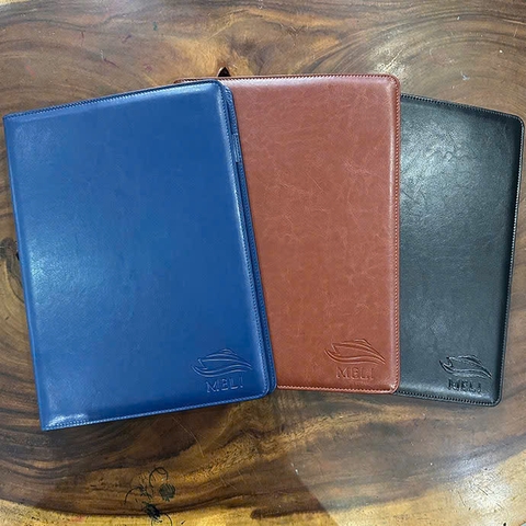 Bìa tài liệu da 100% tự nhiên: Đẳng cấp và bền bỉ