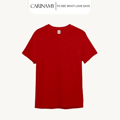 Áo thun trơn CARINAMY form regular Cotton CVC