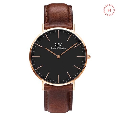 Daniel Wellington Classic Black ST Maves Couple 36mm/40mm