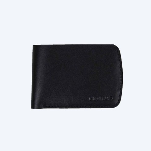 Bóp ví da thật nam nữ HAVIAS Ví da Dart Handcrafted Wallet Đen