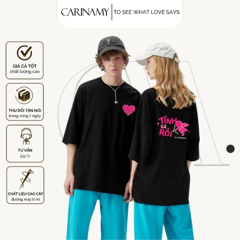 Áo thun Valentine tính cả rồi Cotton 100%
