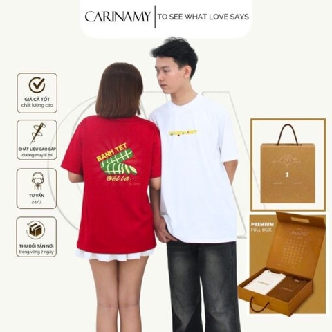 Áo thun Tết Là Bánh Tét Cotton 100%