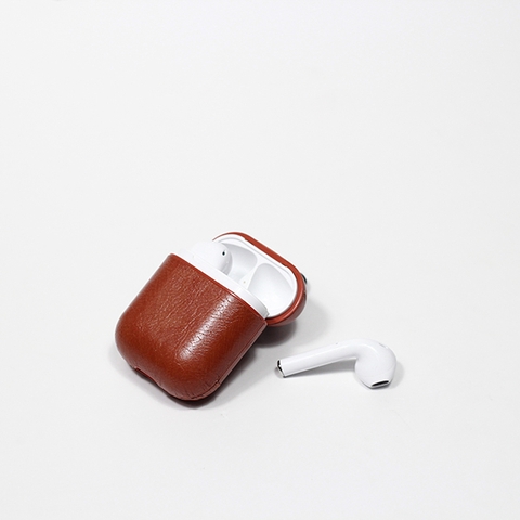 Ốp nhựa bọc da Airpods