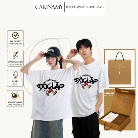 Áo thun 30/4 Độc lập Cotton 100%