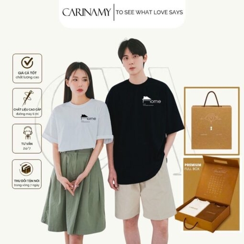 Áo thun couple CARINAMY HOMIE
