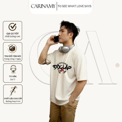 Áo thun 30/4 Độc lập Cotton 100%