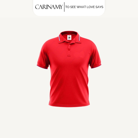 Polo Trơn Phối Sọc CARINAMY Cá Sấu PE