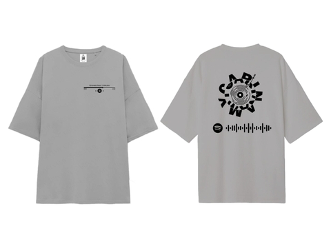 Áo thun couple CARINAMY form rộng SOUND OF LOVE