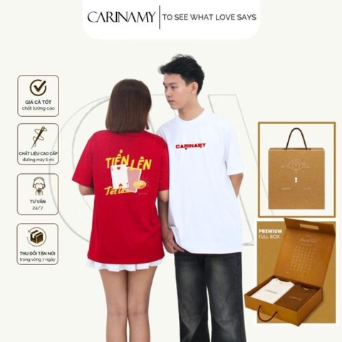 Áo thun Tết Là Tiến Lên Cotton 100%