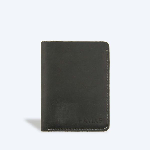 Ví đứng Mini VAMI Handcrafted Wallet Xanh Rêu