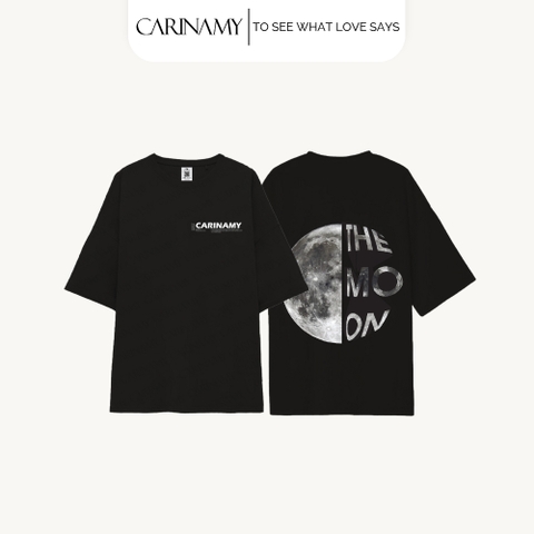 Áo thun couple CARINAMY form rộng LUNAR LOVE