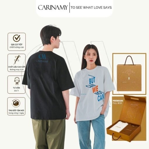 Áo thun couple CARINAMY WE CAN