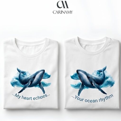 Áo thun couple YOUR OCEAN RHYTHM