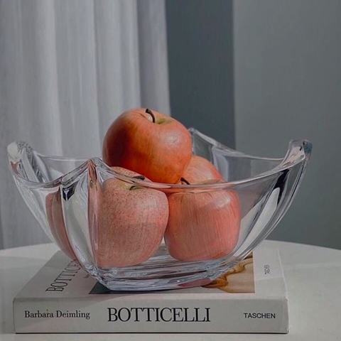 Khay đựng trái cây pha lê Tiệp giá tốt nhất