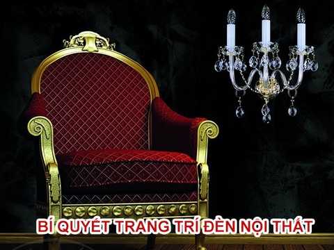 Bí quyết mua đèn trang trí nội thất nghệ thuật