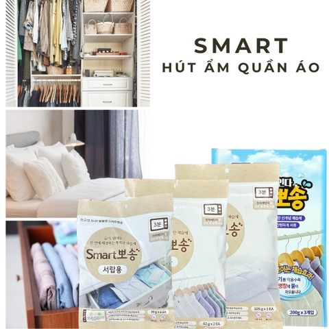 SMART HÚT ẨM ĐA NĂNG - HÚT TOÀN BỘ VI KHUẨN RA KHỎI QUẦN ÁO BẠN