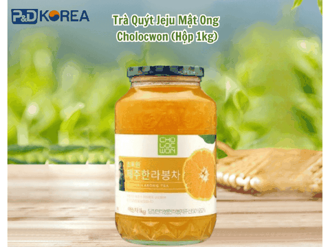 Trà Quýt Jeju 1kg Cholowon – Vị Ngọt Mát Từ Quả Quýt Jeju Tự Nhiên