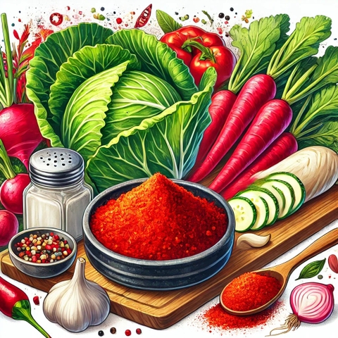 Tại Sao Bột Ớt Hàn Quốc Là Lựa Chọn Tốt Nhất Cho Kim Chi ?