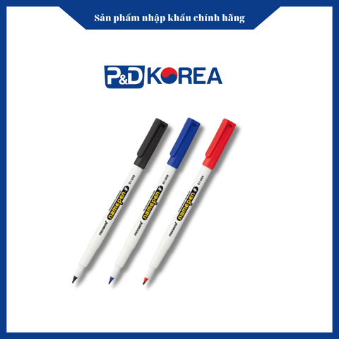 Bút dạ không trôi Name Pen Monami màu đen, màu xanh size F