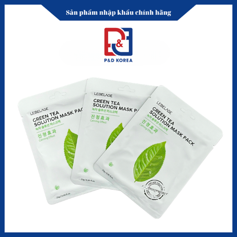 Lebelage mặt nạ trà xanh