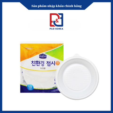 CW Đĩa dùng 1 lần Cleanwrap 14cm (10P) 친환경 접시
