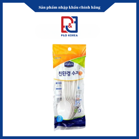 CW Thìa dùng 1 lần CleanWrap 10P 친환경 수저
