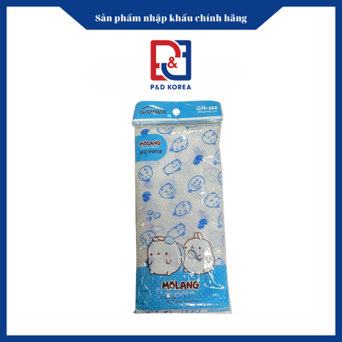 Gahwa Bông tắm trẻ em Molang 1P 몰랑 샤워타올