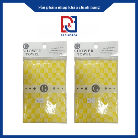 Gahwa Khăn tắm kẻ ô vuông 체크무늬 수건