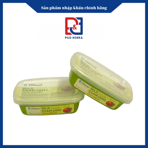 CJW Tương chấm xanh 500g 양념듬뿍 쌈장