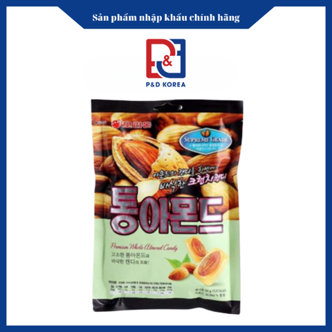 Orion Kẹo hạnh nhân xanh 90g 통아몬드 캔디