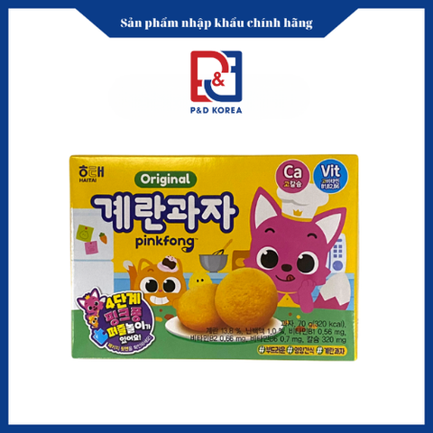 Haitai Bánh trứng gà Angry birds 70g 계란과자 앵그리버드