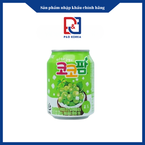 Ourh Haitai Nước nho thạch dừa 238ml 코코팜 포도