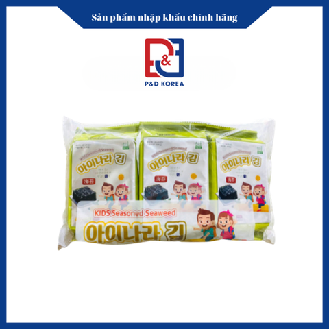 Garimi Lá kim ăn liền trẻ em 12.6g (4.2g x3ea) 아이나라김