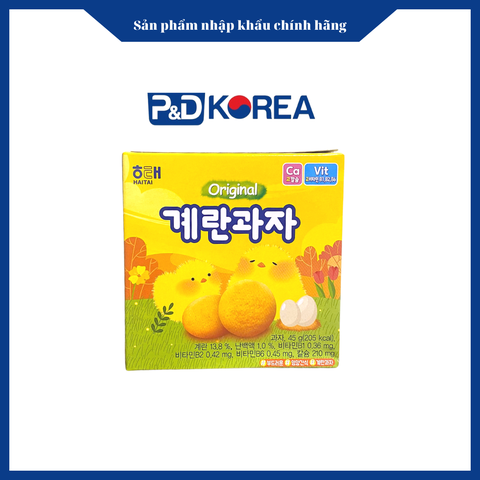 Haitai Bánh trứng gà original 45g 계란과자