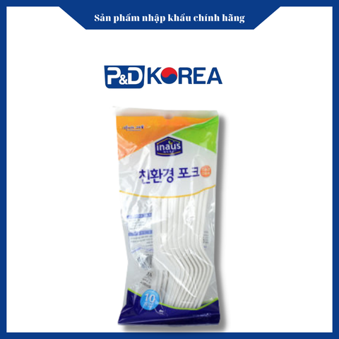 CW Dĩa dùng 1 lần CleanWrap 10PCW 친환경 포크