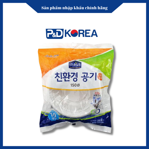 CW Bát ăn cơm dùng 1 lần cleanwrap 150 10PCW 친환경공기 150파이