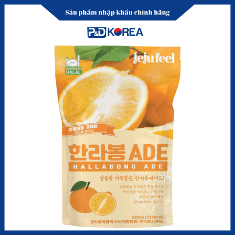 Jejufeel Nước giải khát Hallabong Ade túi 230ml