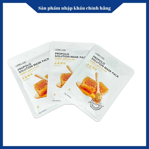 LEBELAGE Mặt nạ tinh chất keo ong 25g