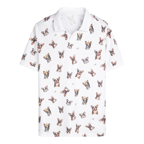 SP570 - Áo Polo French Bulldog
