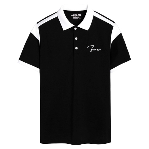 SP536 - Áo Polo Black Contrast