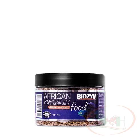 Thức Ăn Cá Biozym African Cichlid Allicin Food Tăng Sức Đề Kháng - Hủ 120 gram (BD601)